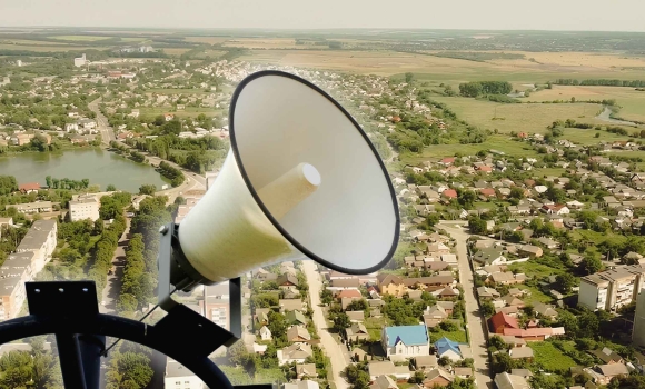 У Хмільнику несправна система управління місцевими гучномовцями