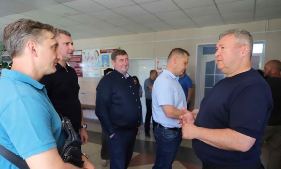 У Крижопільській лікарні тривають ремонтні роботи після нищівної пожежі