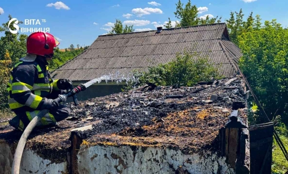 У Ладижині рятувальники евакуювали 15 людей через пожежу в коморі У Ладижині рятувальники евакуювали 15 людей через пожежу в коморі