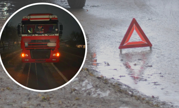 У Літині водій вантажівки DAF збив на дорозі 36-річну жінку