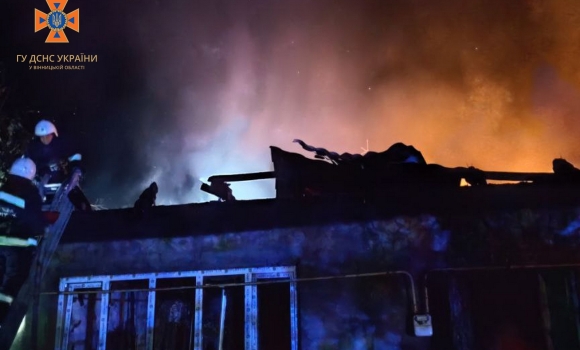 У Літинській громаді сталася пожежа - спалахнув житловий будинок