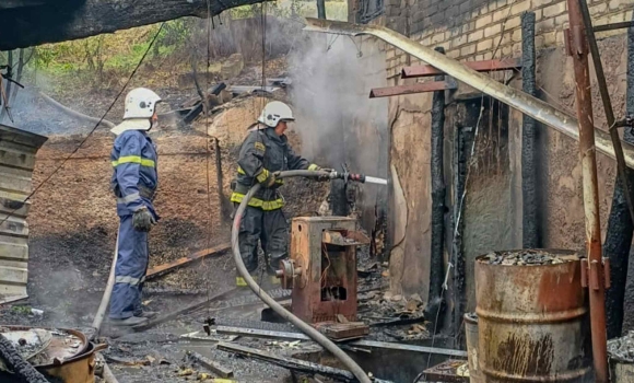 У Могилеві-Подільському під час пожежі постраждала пенсіонерка