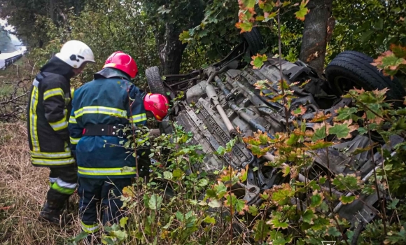 У Немирівській громаді водій «Хонди» загинув у автотрощі