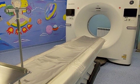 У обласній дитячій лікарні у Вінниці з'явився сучасний комп'ютерний томограф