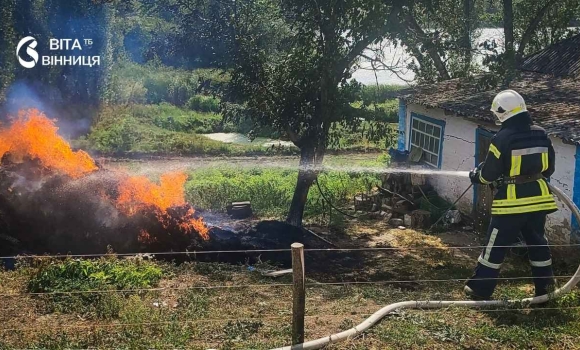 У Оратівській громаді сталося одразу дві пожежі за добу