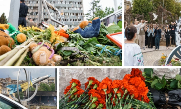 У пам’ять про жертви ракетних ударів 14 липня у Вінницькій громаді оголосили Днем жалоби