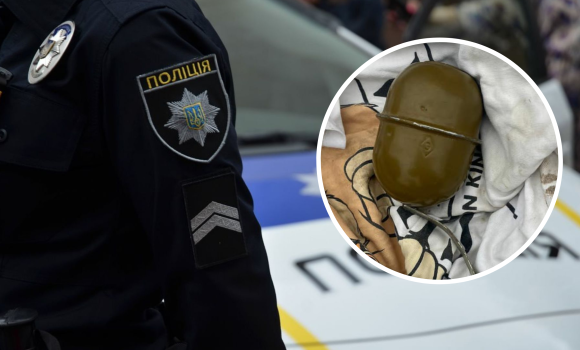 У Шаргородській громаді у підозрілого молодика в сумці знайшли гранату