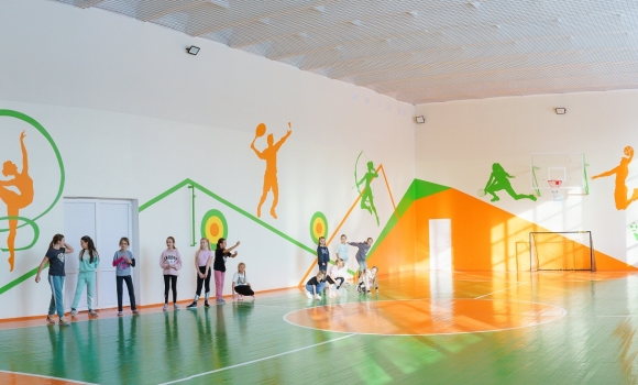 У школі №25 в Вінниці капітально відремонтували спортзал