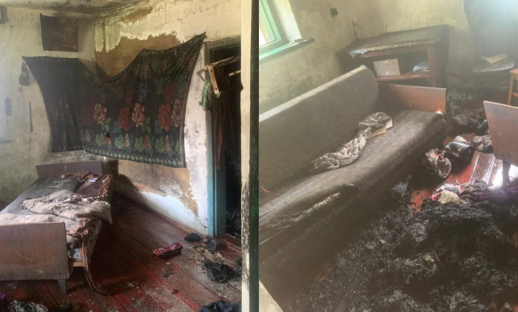 У Теплицькій громаді загорівся будинок: постраждали двоє людей