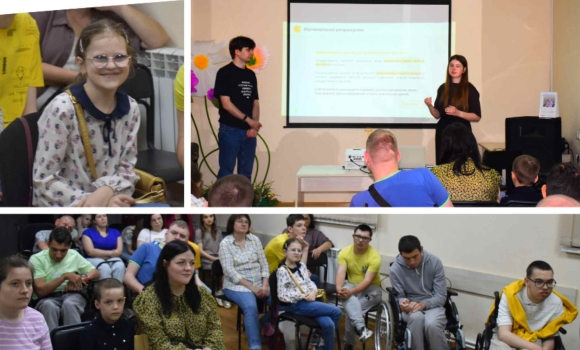 У центрі реабілітації «Гармонія» юним вінничанам презентували можливості штучного інтелекту