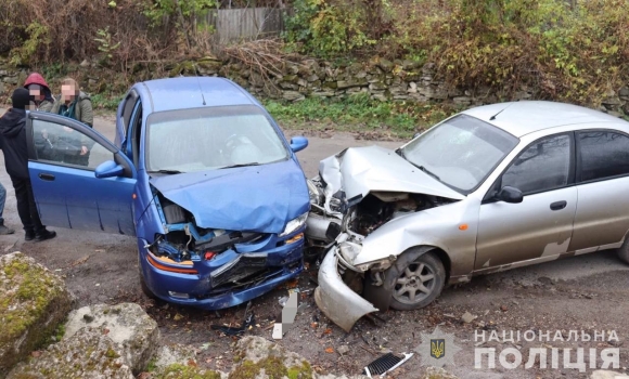 У Тульчинському районі п'яний водій Daewoo протаранив Chevrolet