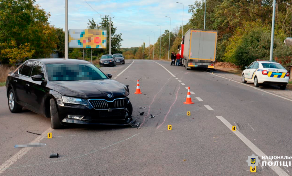 У Тульчинському районі сталось зіткнення Volvo та Skoda