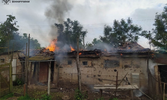 У Турбівській громаді сталася пожежа - загорілась господарча будівля