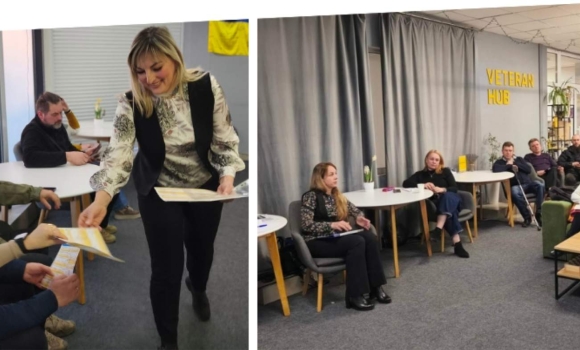 У Veteran Hub вінницьким військовим і ветеранам розповіли про державні та муніципальні пільги