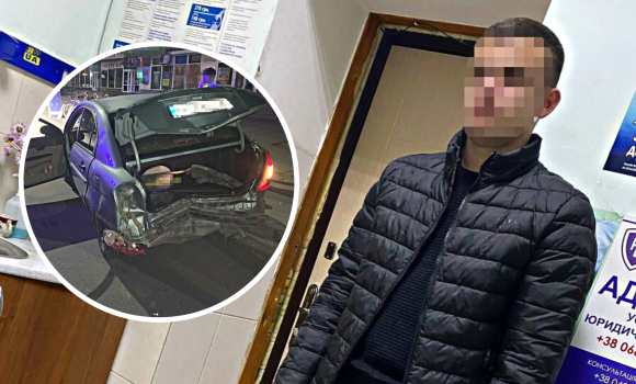 У Вінниці на Київській сталася аварія через п'яного, як чіп, водія Audi