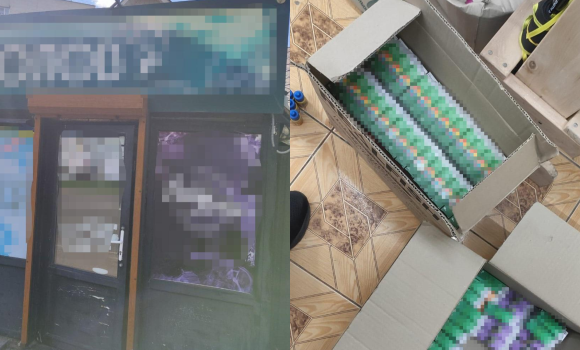 У Вінниці на Пирогова "накрили" кіоск з підпільними електронними цигарками