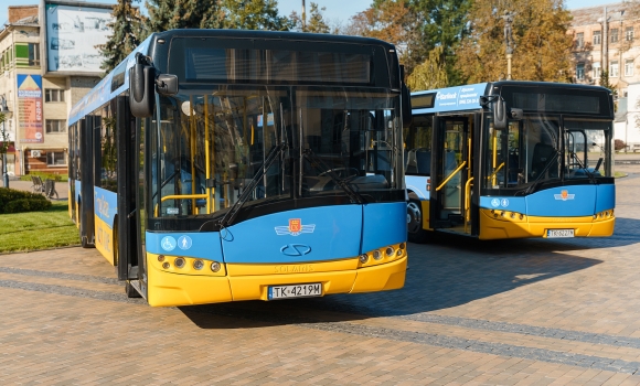 У Вінниці презентували два автобуси, які передало польське місто-побратим