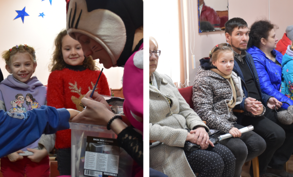 У Вінниці роздали допомогу дітям, які опинились в складних життєвих обставинах
