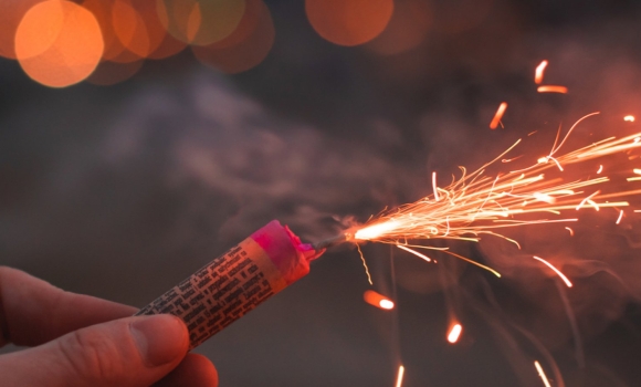 У Вінниці серед ночі пускали феєрверки - хуліганів розшукують