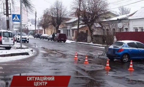 У Вінниці сталася аварія на перетині вулиць Некрасова та Острозького