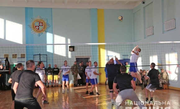 У Вінниці відбувся чемпіонат з волейболу серед поліцейських
