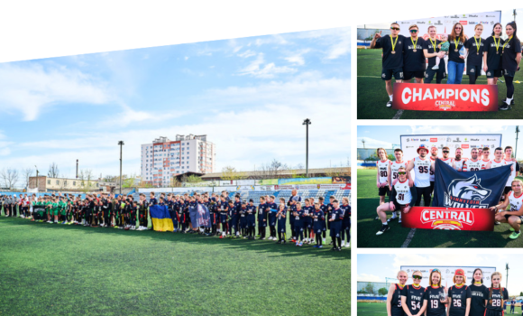 У Вінниці відбувся Всеукраїнський турнір з флаг-футболу Central Bowl