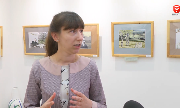 У Вінниці відкрили виставку колажів «Творчими лабіринтами Коцюбинського»