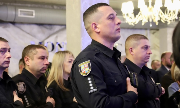 У Вінниці відзначили кращих поліцейських офіцерів громад