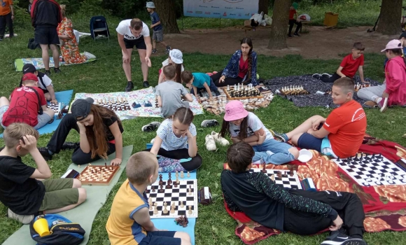 У Вінниці влаштували Олімпійський день для юних шахістів