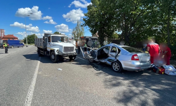 У Вінниці зіткнулись ГАЗ та Skoda - загинув 81-річний водій