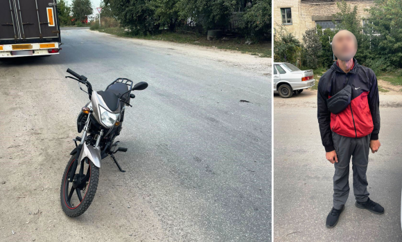 У Вінниці зупинили мотоцикліста без прав та під кайфом