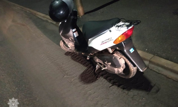 У Вінниці зупинили неповнолітнього мотоцикліста, який був п'яний за кермом
