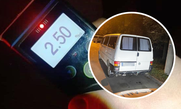 У Вінниці зупинили водія - алкоголь в крові перевищував норму у 13 разів