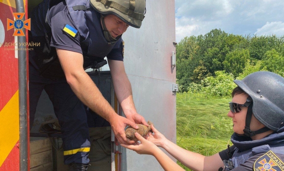 У Вінницькій області знищили дев’ять мінометних мін та снаряд