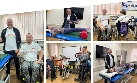 У Вінницькому центрі "Гармонія" займаються фізичною реабілітацією людей з інвалідністю