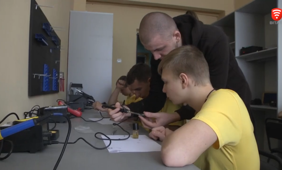 У Вінницькому техколеджі відбулась “посвята в радіотехніки”