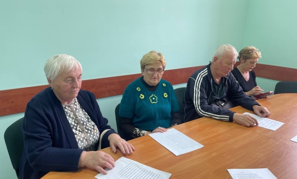 У Вінницькому Терцентрі пенсіонери вдосконалюють українську мову