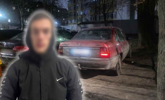 У Вінниці 18-річний спритник незаконно заволодів чужим авто