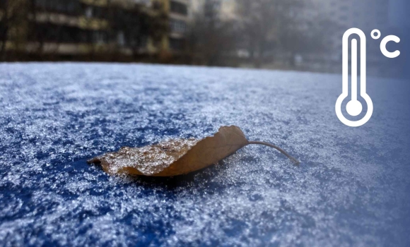 У Вінниці 22 грудня вночі невеликий сніг та до двох градусів морозу