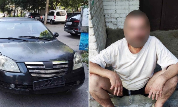 У Вінниці чоловік пошкодив чуже авто, втік з місця пригоди та напився