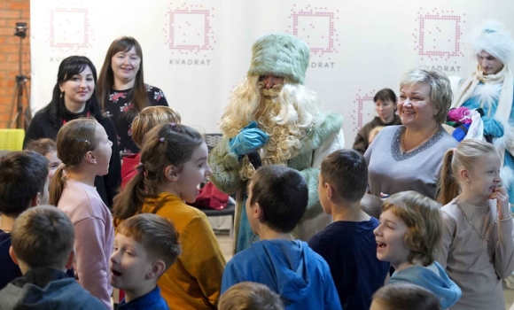 У Вінниці для дітей полеглих воїнів та малечі з багатодітних родин влаштували ігротеку