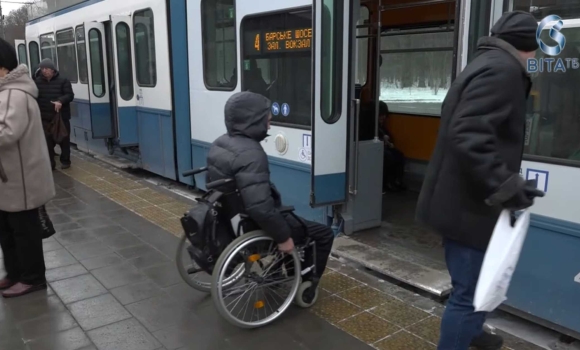 у Вінниці курсує трамвай з низькопідлоговою секцією