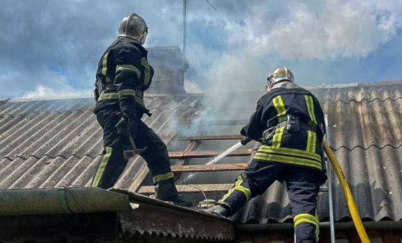 У Вінниці на вулиці Славетній горів житловий будинок