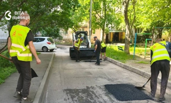 У Вінниці оновили вже понад 80 прибудинкових територій — роботи тривають