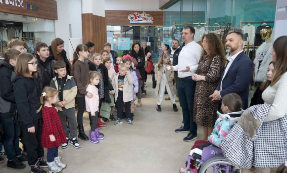 У Вінниці організували благодійний захід для дітей військовослужбовців