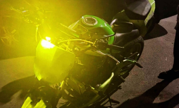 У Вінниці п'яний мотоцикліст ганяв на Kawasaki з бази розшуку Інтерполу