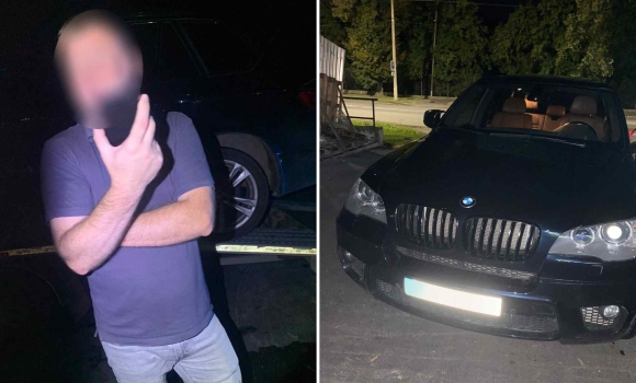 У Вінниці п'яний водій-порушник тікав вночі від поліцейських