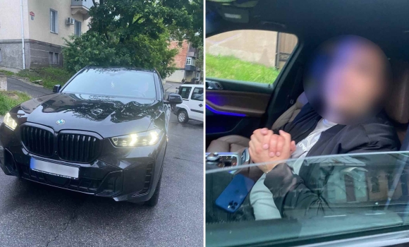 У Вінниці патрульні зупинили підпилого водія BMW
