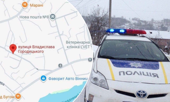 У Вінниці перекрили рух транспорту через пожежу на вул.Владислава Городецького