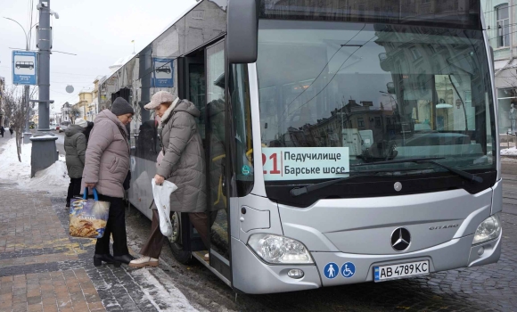 У Вінниці підсилили кілька міських маршрутів додатковими автобусами